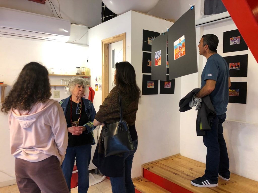 Ruth Bavat e Nut at the exhibition 20